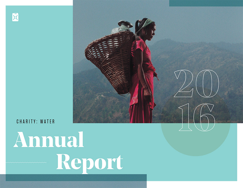 Charity : Water Annual Report-2016