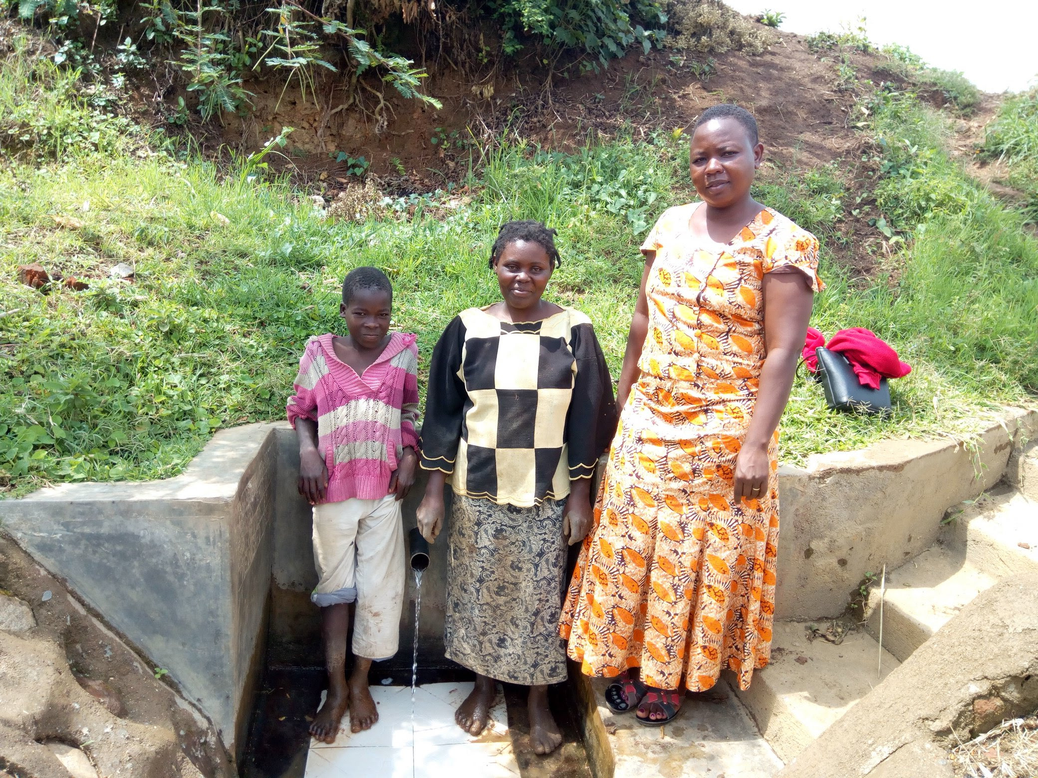 NEW update from the Water Project in Kenya - Abraham Spring for Shitoto Community!