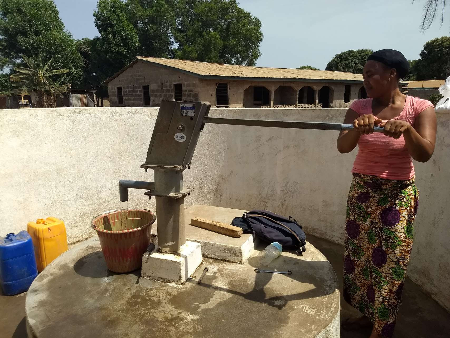 NEW update from the Water Project in Sierra Leone - See how Nandansons Charitable Foundation helped!